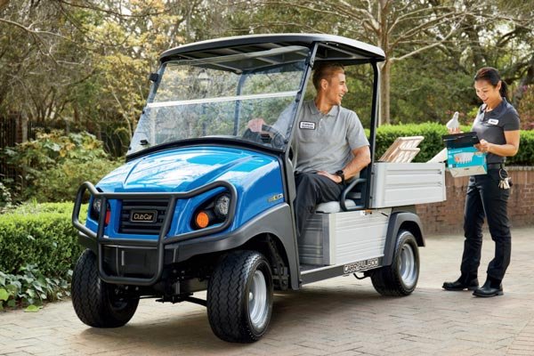 Club Car Carryall 500 golf cart in blue