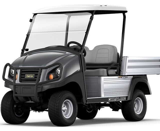 Club Car Carryall 550 golf cart in gray