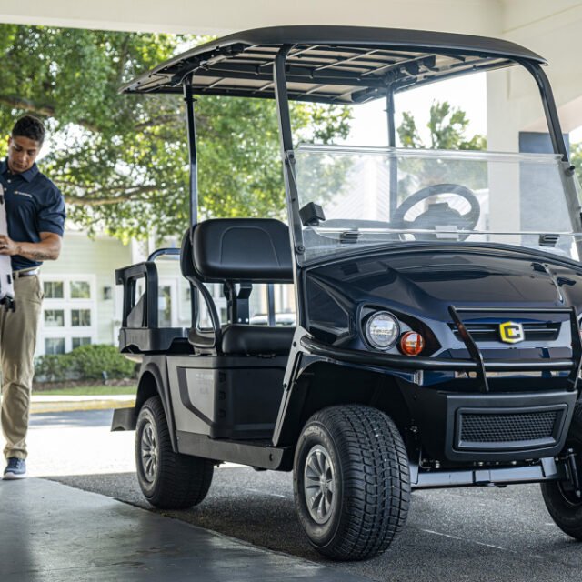 Cushman Shuttle 2 golf cart