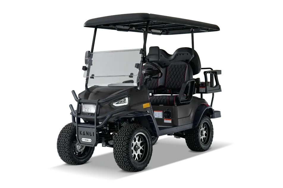 Kandi Kruiser Element golf cart in black